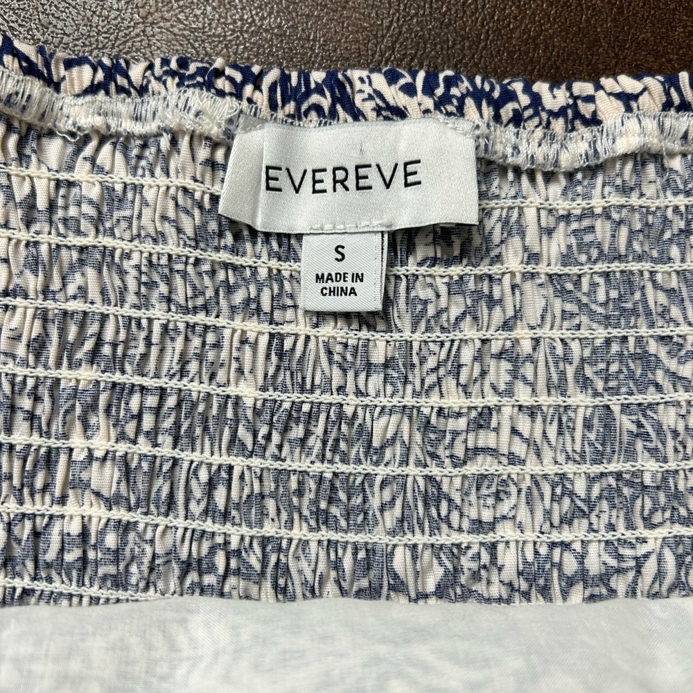 Evereve Navy and White Floral Dress - Picture 8 of 12